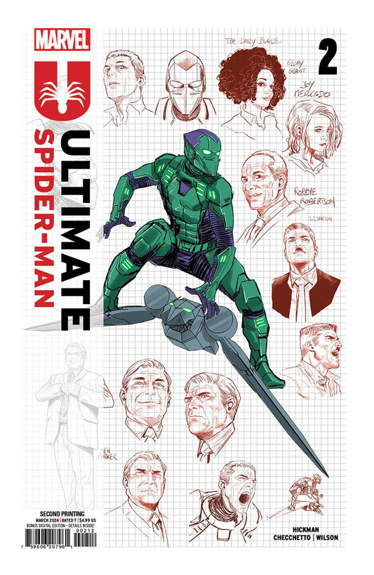 ULTIMATE SPIDER-MAN (2023) #2 2ND PTG CHECCHETTO VARIANT