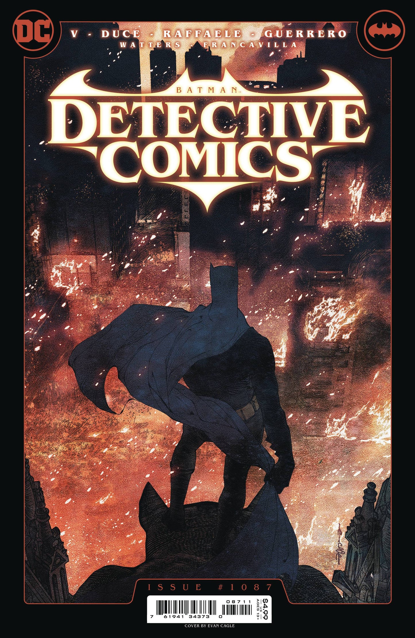 DETECTIVE COMICS #1087