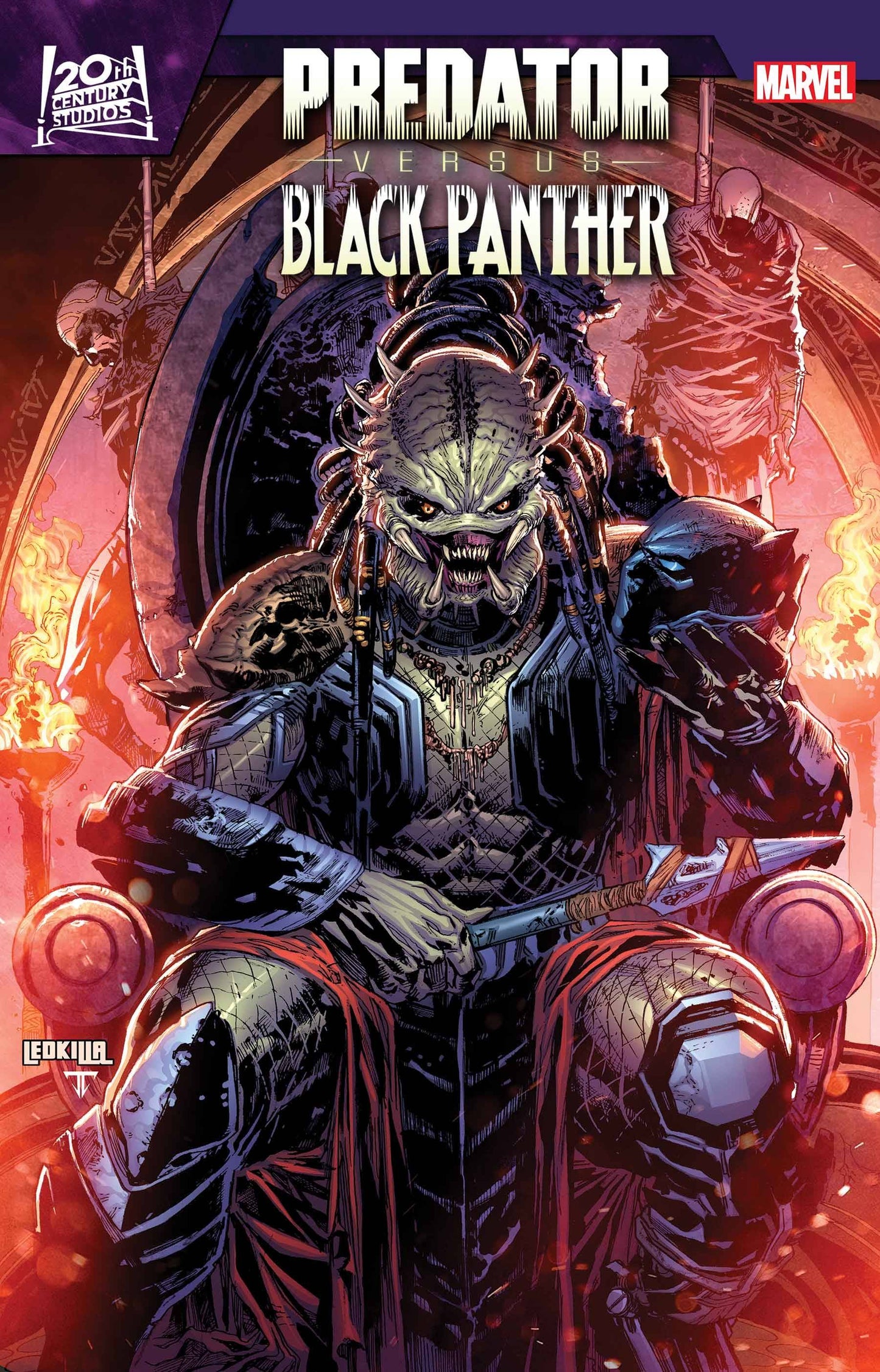 PREDATOR VS BLACK PANTHER #4