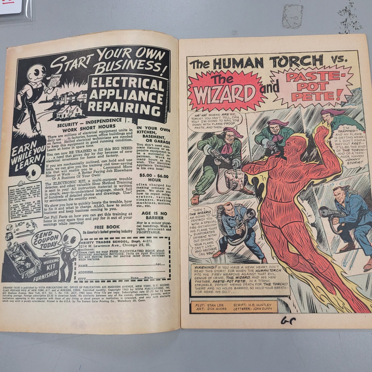 Strange Tales #110 (4.0)
