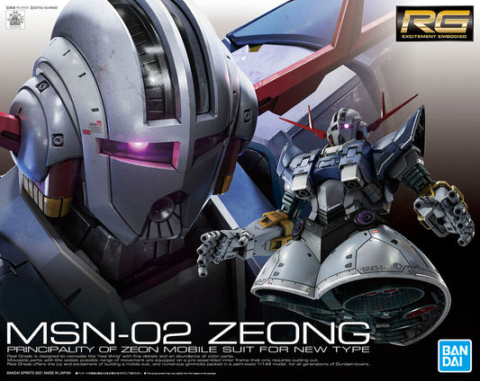 RG 1/144 MSN-02 ZEONG