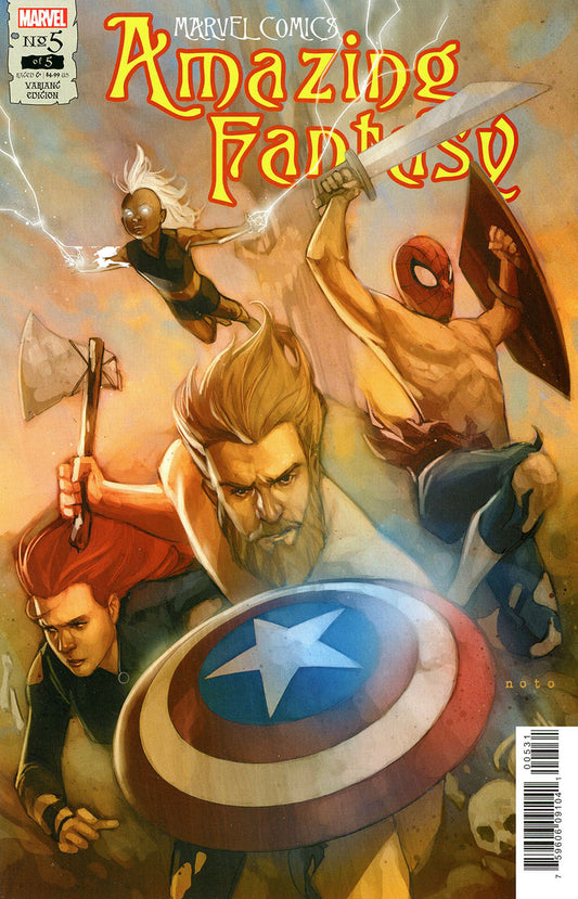 AMAZING FANTASY #5 1/25 NOTO VARIANT