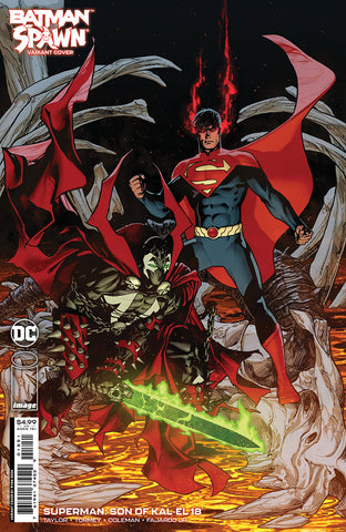 SUPERMAN SON OF KAL-EL #18 SOOK DC SPAWN VARIANT