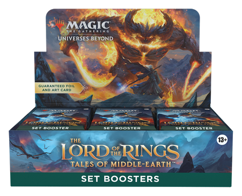 MAGIC THE GATHERING: LORD OF THE RINGS TALES OF MIDDLE-EARTH SET BOOSTER BOX