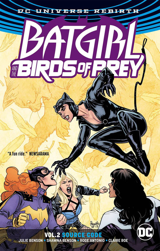 BATGIRL AND THE BIRDS OF PREY (REBIRTH) TPB VOL 02 SOURCE CODE