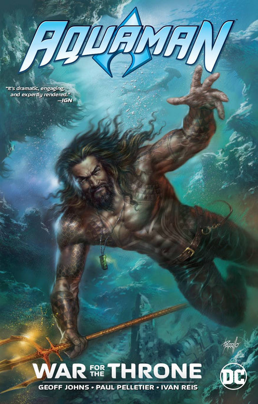 AQUAMAN WAR FOR THE THRONE TPB