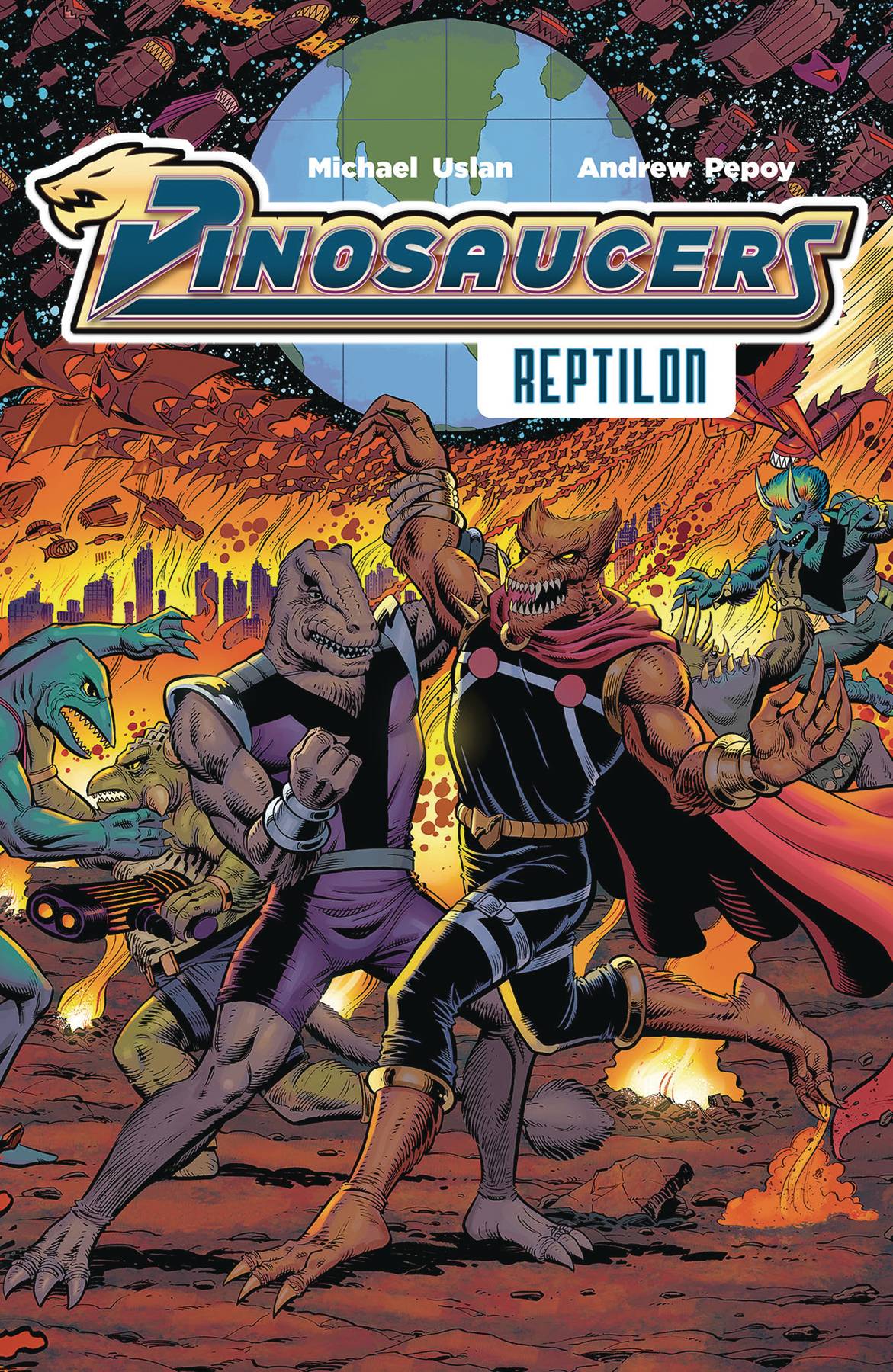 DINOSAUCERS TPB VOL 01 REPTILON