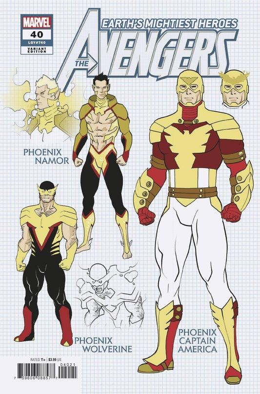 AVENGERS #40 1/10 GARRON DESIGN VARIANT