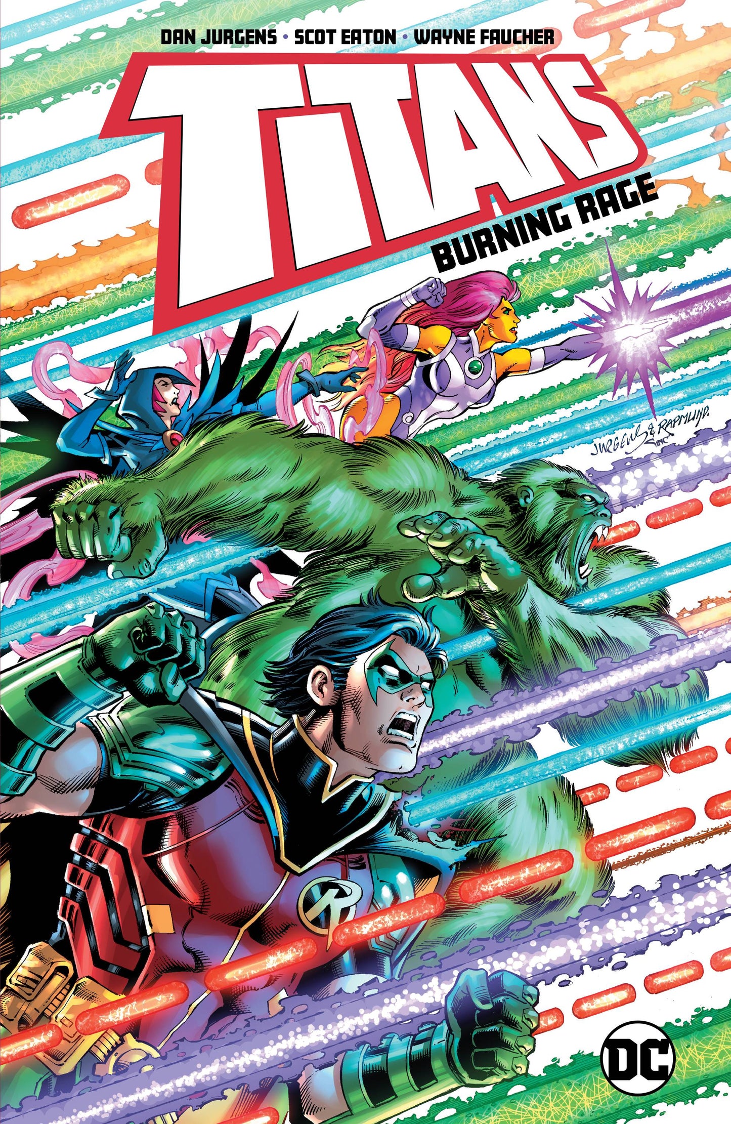 TITANS: BURNING RAGE TPB