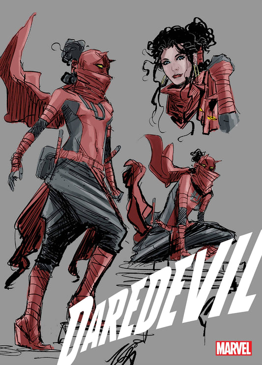 DAREDEVIL (2019) #25 2ND PTG 1/25 CHECCHETTO DESIGN VARIANT
