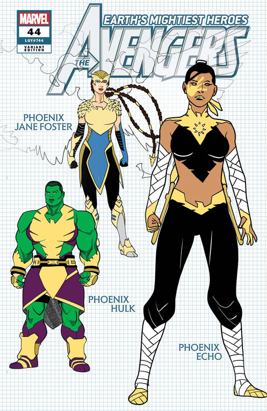 AVENGERS #44 1/10 GARRON DESIGN VARIANT