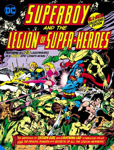 SUPERBOY AND THE LEGION OF SUPERHEROES TABLOID EDITION HARDCOVER