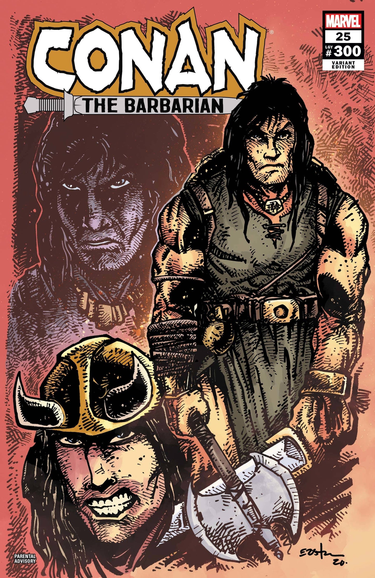 CONAN THE BARBARIAN #25 1/10 EASTMAN DESIGN VARIANT