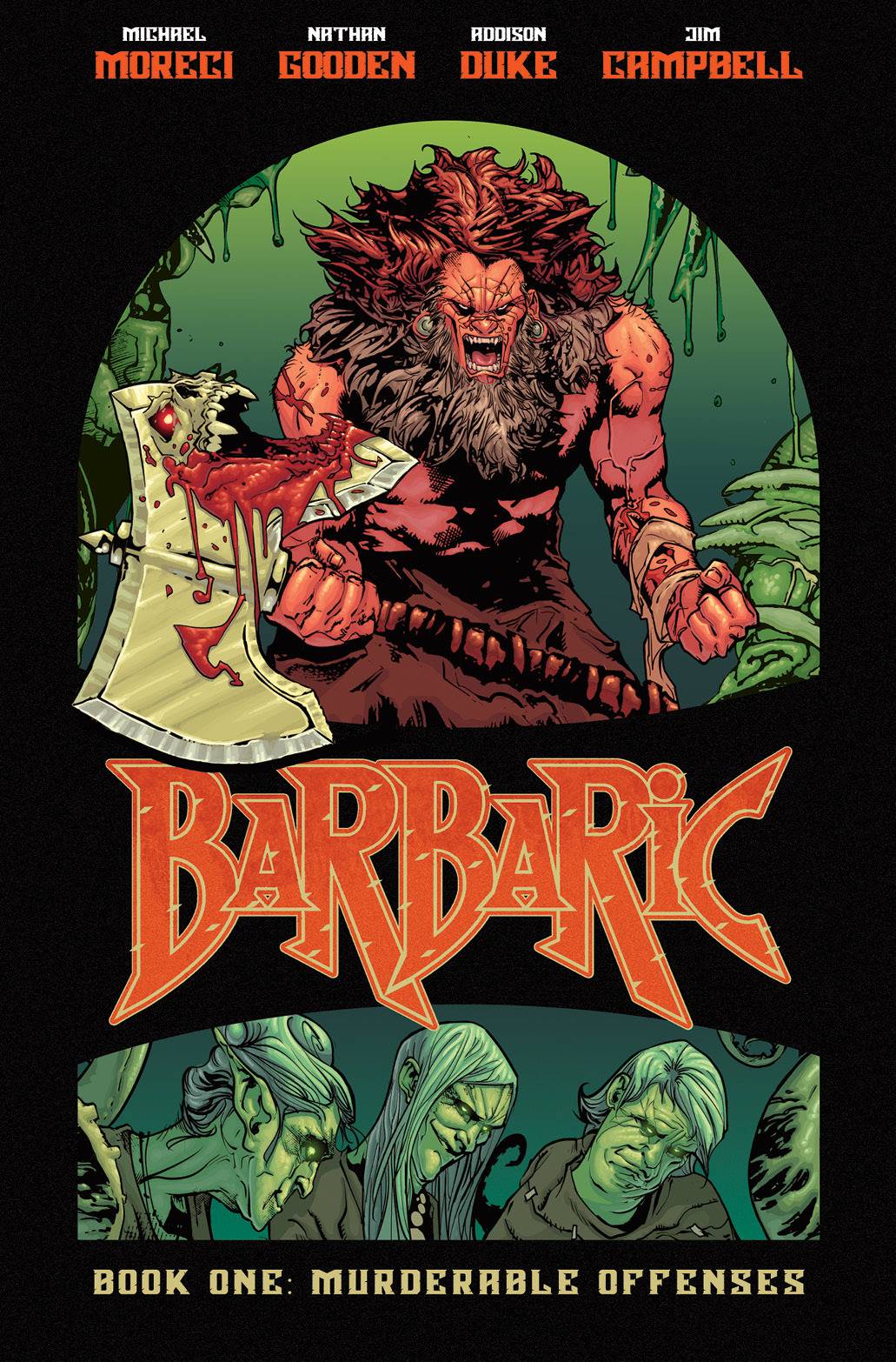 BARBARIC VOL 01 HARDCOVER