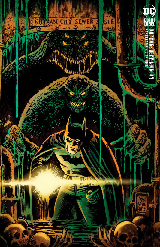 BATMAN REPTILIAN #5 1/25 FRANCAVILLA VARIANT