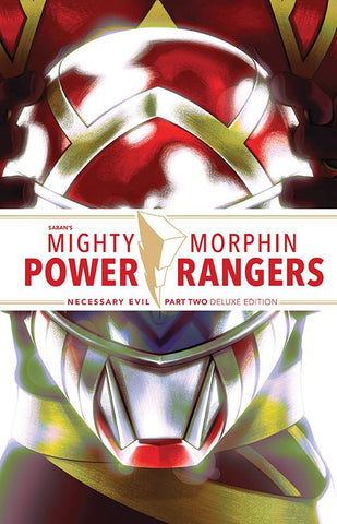 MIGHTY MORPHIN POWER RANGERS NECESSARY EVIL PART 2 DELUXE EDITION HARDCOVER