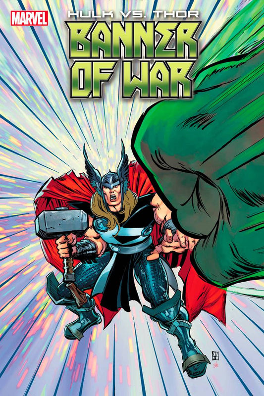 HULK VS THOR BANNER WAR ALPHA #1 VON EEDEN HULK SMASH VARIANT