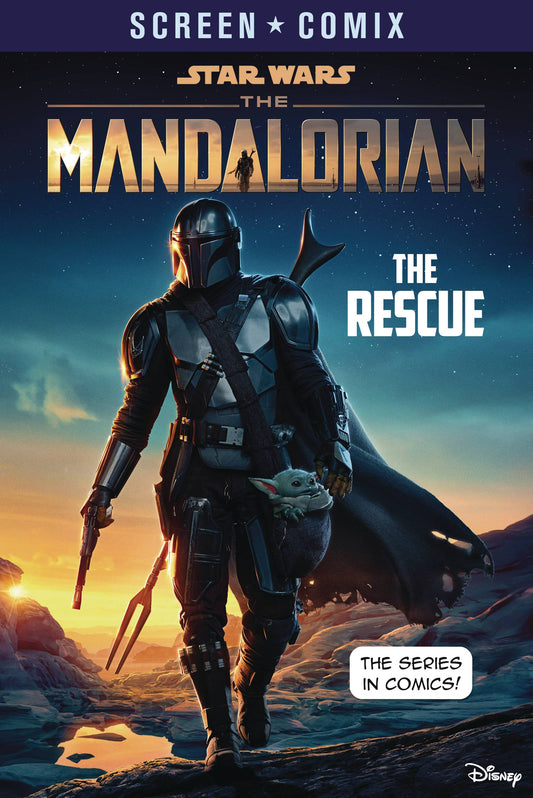 STAR WARS: THE MANDALORIAN THE RESCUE SCREEN COMIX