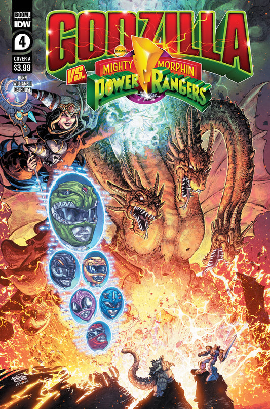 GODZILLA VS MIGHTY MORPHIN POWER RANGERS #4