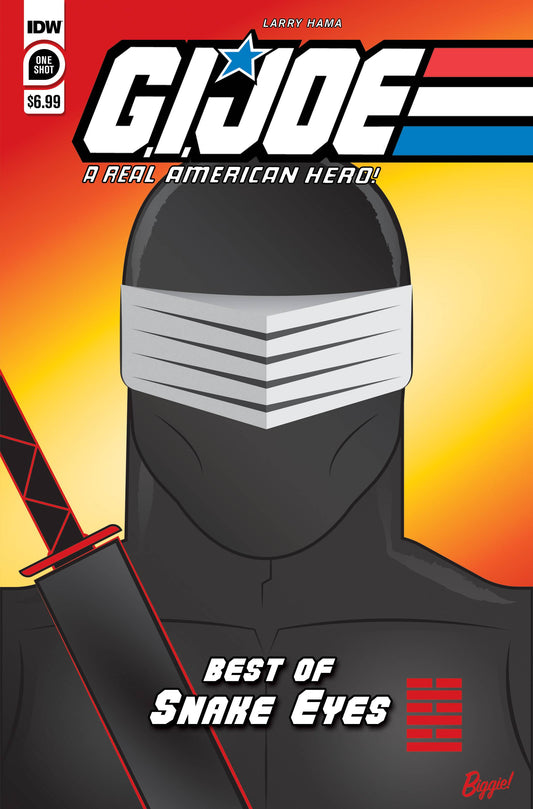 GI JOE A REAL AMERICAN HERO BEST OF SNAKE EYES