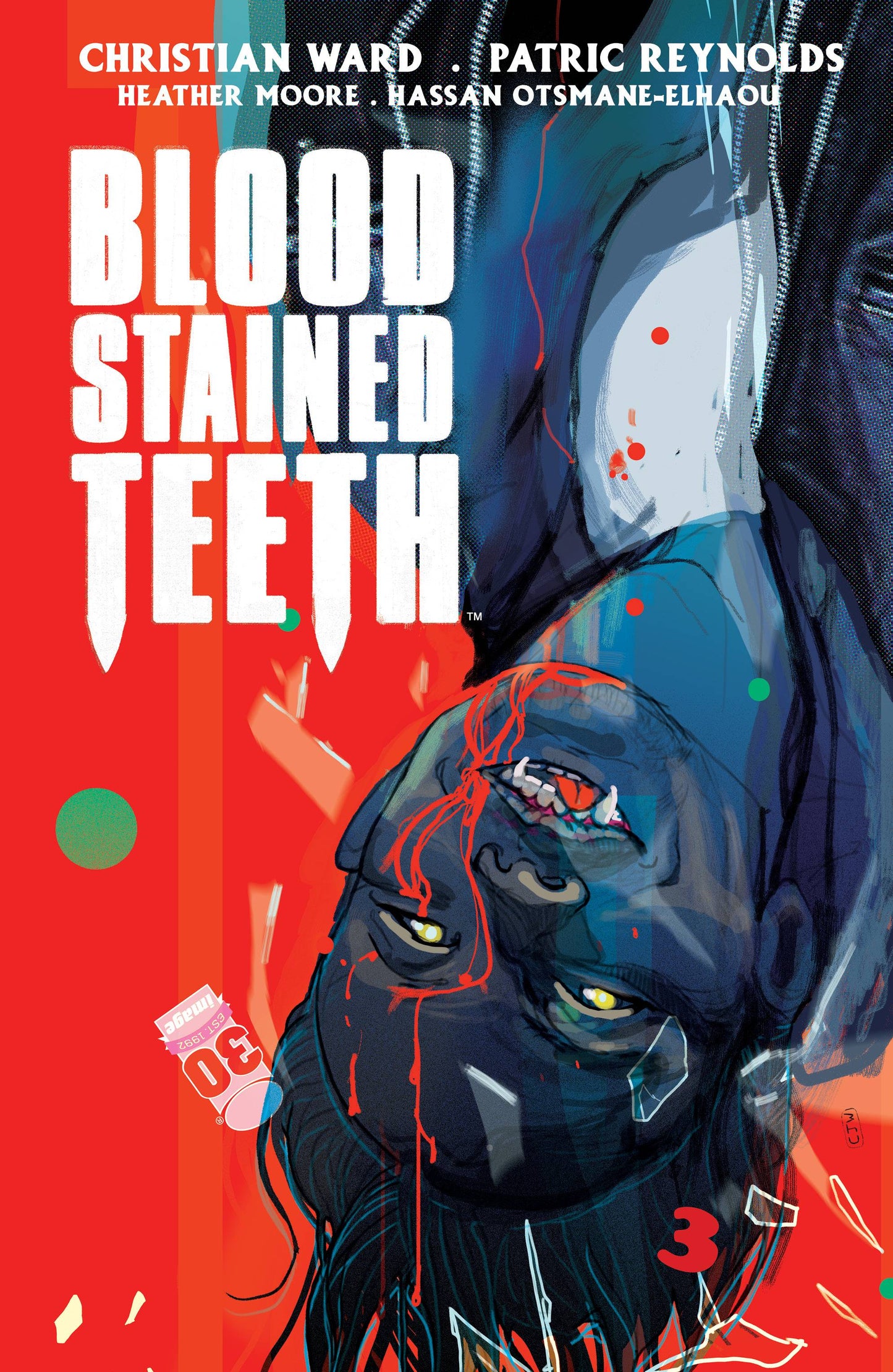 BLOOD STAINED TEETH #3