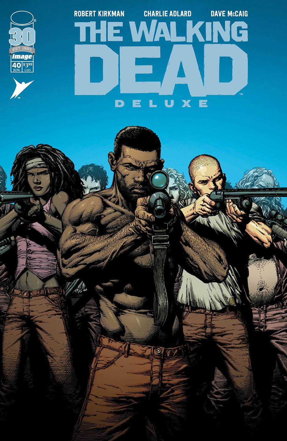 WALKING DEAD DELUXE #40 FINCH & MCCAIG