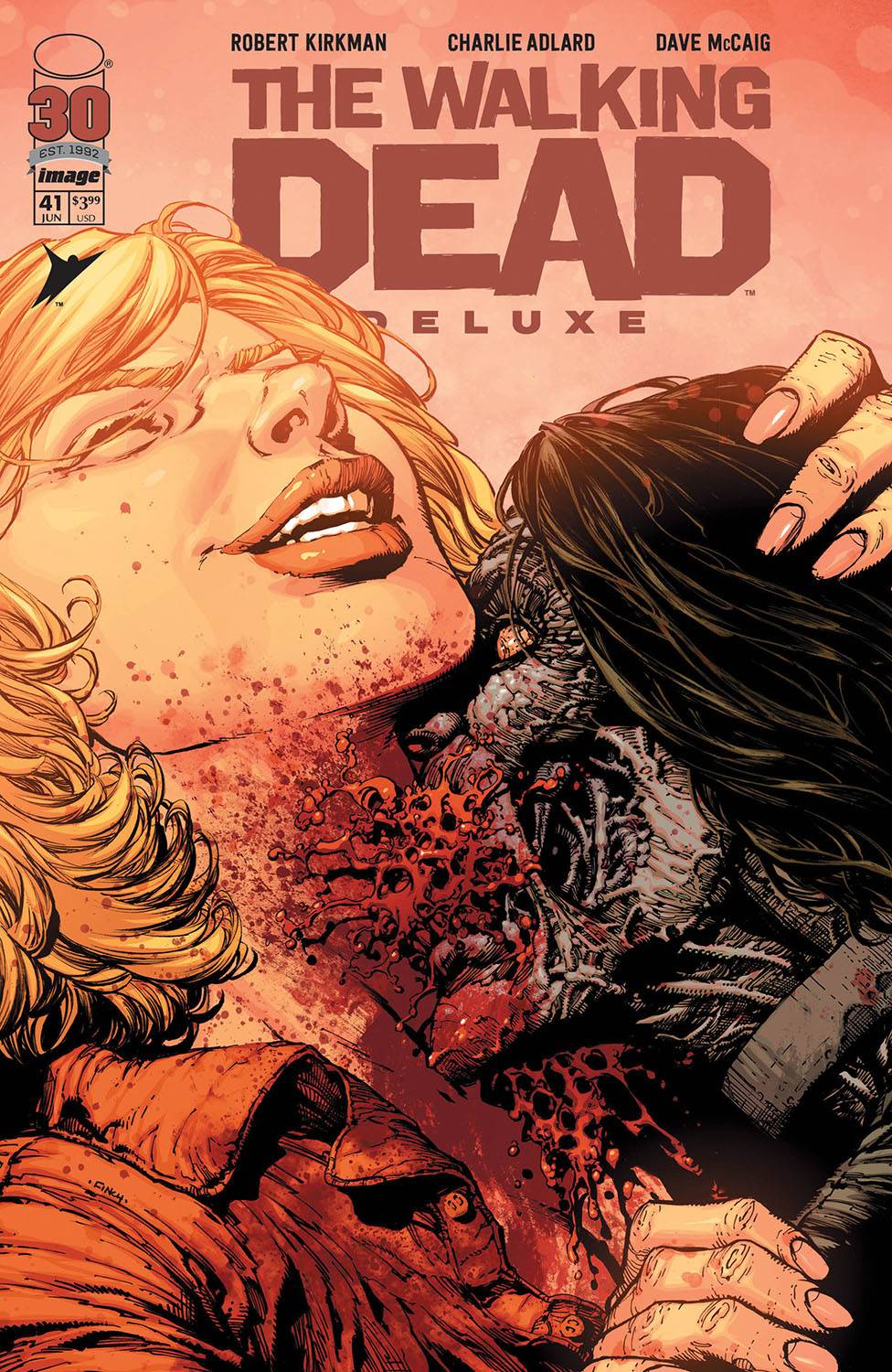 WALKING DEAD DELUXE #41 FINCH & MCCAIG