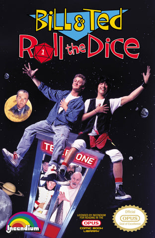 BILL & TED ROLL THE DICE #3 1/5 VIDEO GAME HOMAGE VARIANT