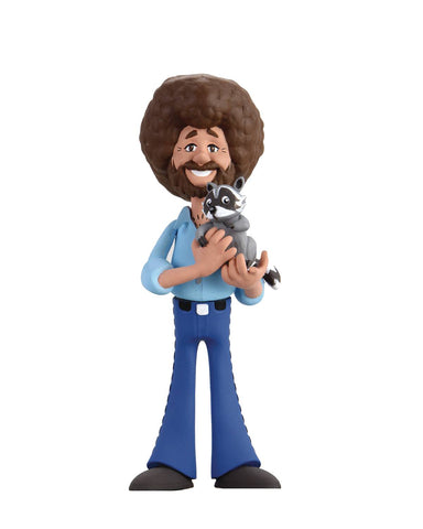 TOONY CLASSICS BOB ROSS WITH RACOON 6IN