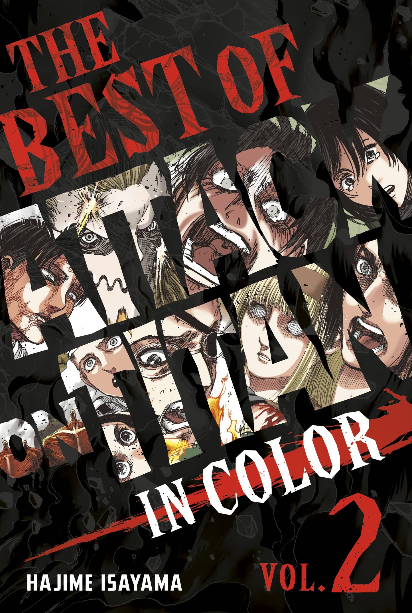 BEST OF ATTACK ON TITAN COLOR EDITION VOL 02 HARDCOVER