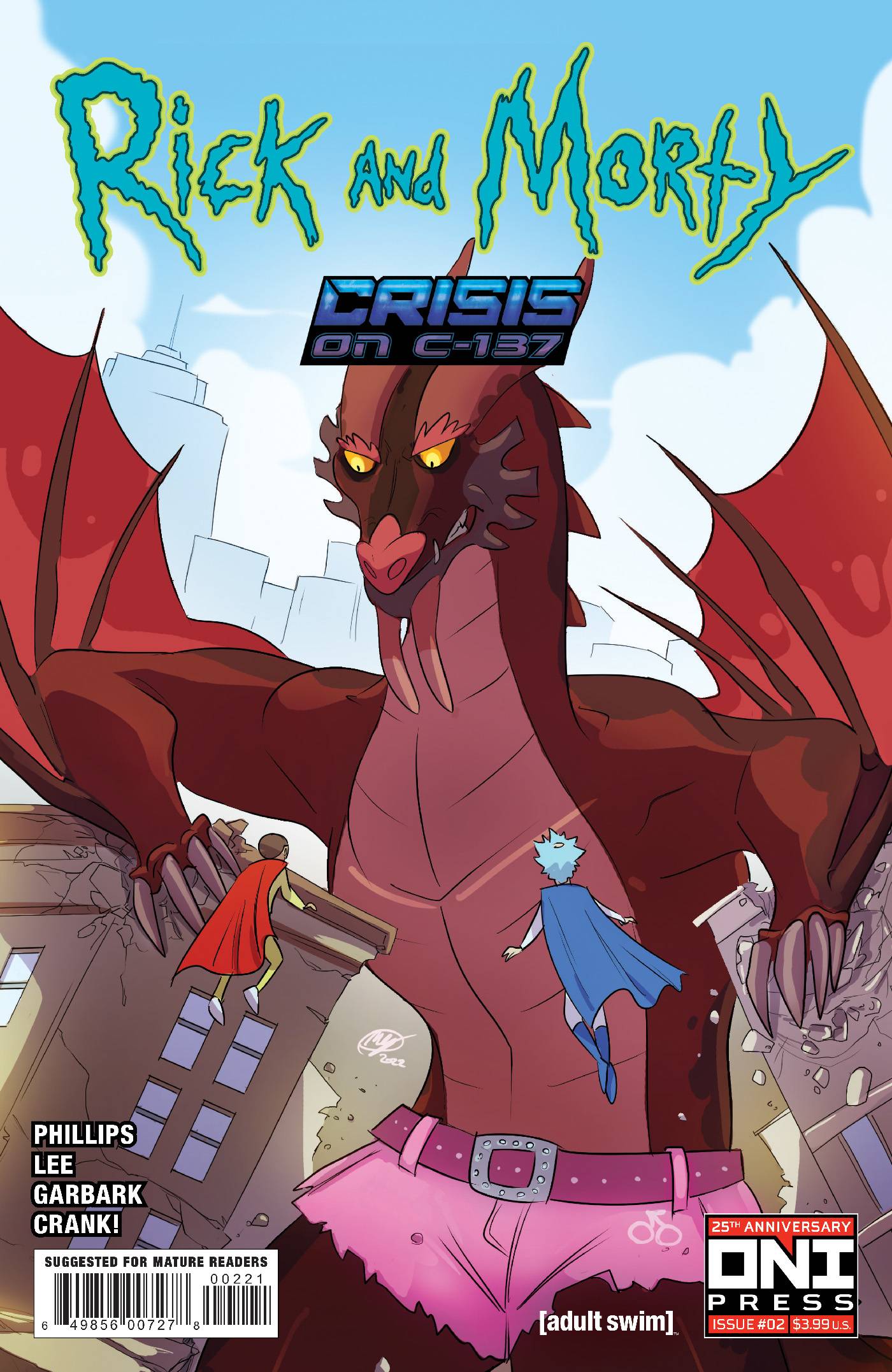 RICK AND MORTY CRISIS ON C-137 #2 VARIANT