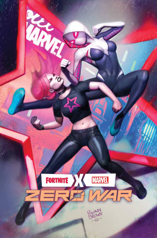 FORTNITE X MARVEL ZERO WAR #5 RYAN BROWN VARIANT