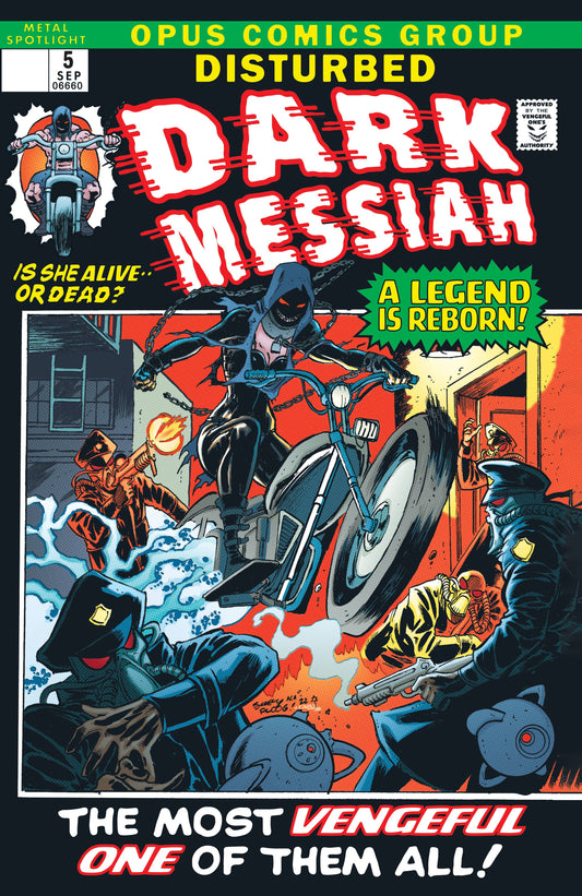 DISTURBED DARK MESSIAH #5 1/5 SEELEY & BADILLA ANGELS AND DEVILS VARIANT