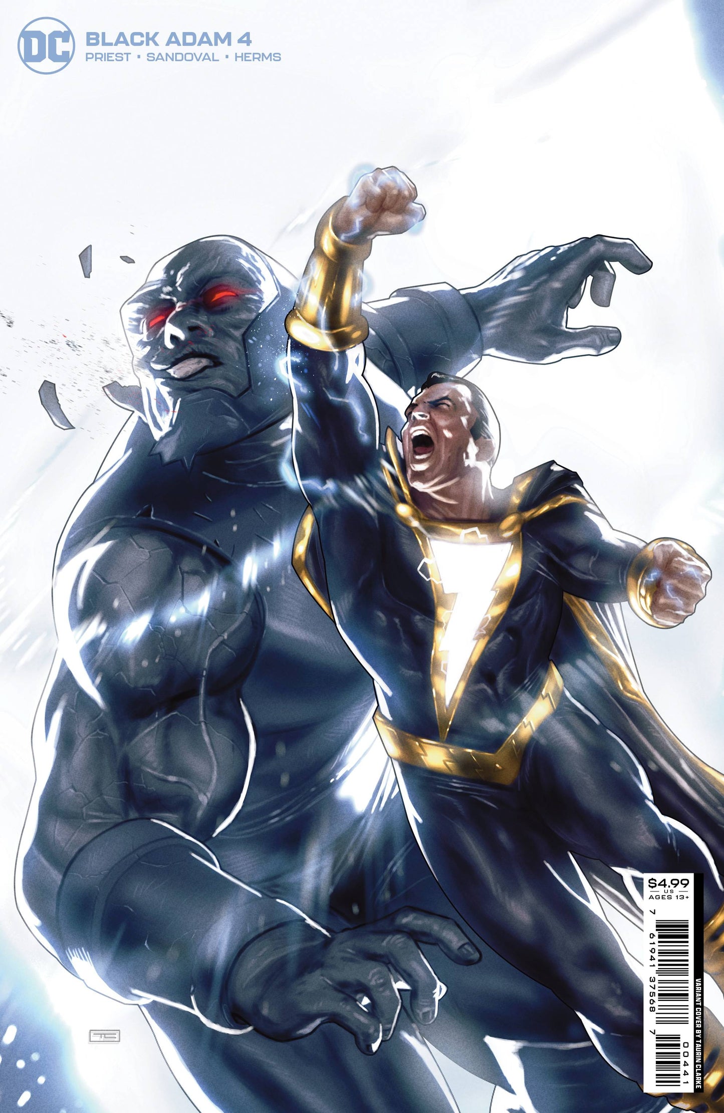 BLACK ADAM #4 CLARKE VARIANT