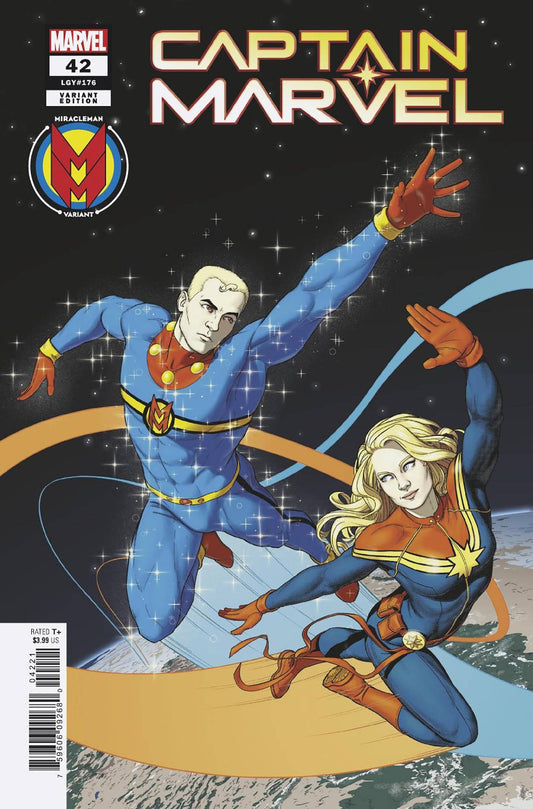 CAPTAIN MARVEL #42 MCKELVIE MIRACLEMAN VARIANT