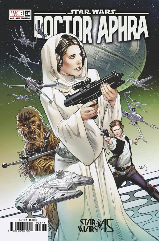 STAR WARS DOCTOR APHRA #25 LAND NEW HOPE 45TH ANNIVERSARY VARIANT