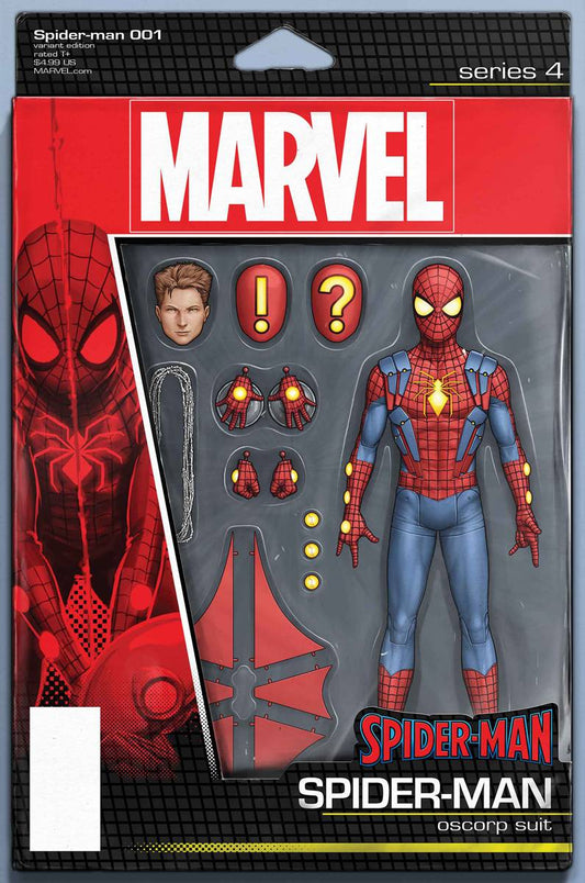 SPIDER-MAN (2022) #1 CHRISTOPHER ACTION FIGURE VARIANT