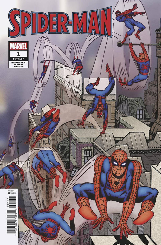 SPIDER-MAN (2022) #1 1/100 DITKO HIDDEN GEM VARIANT