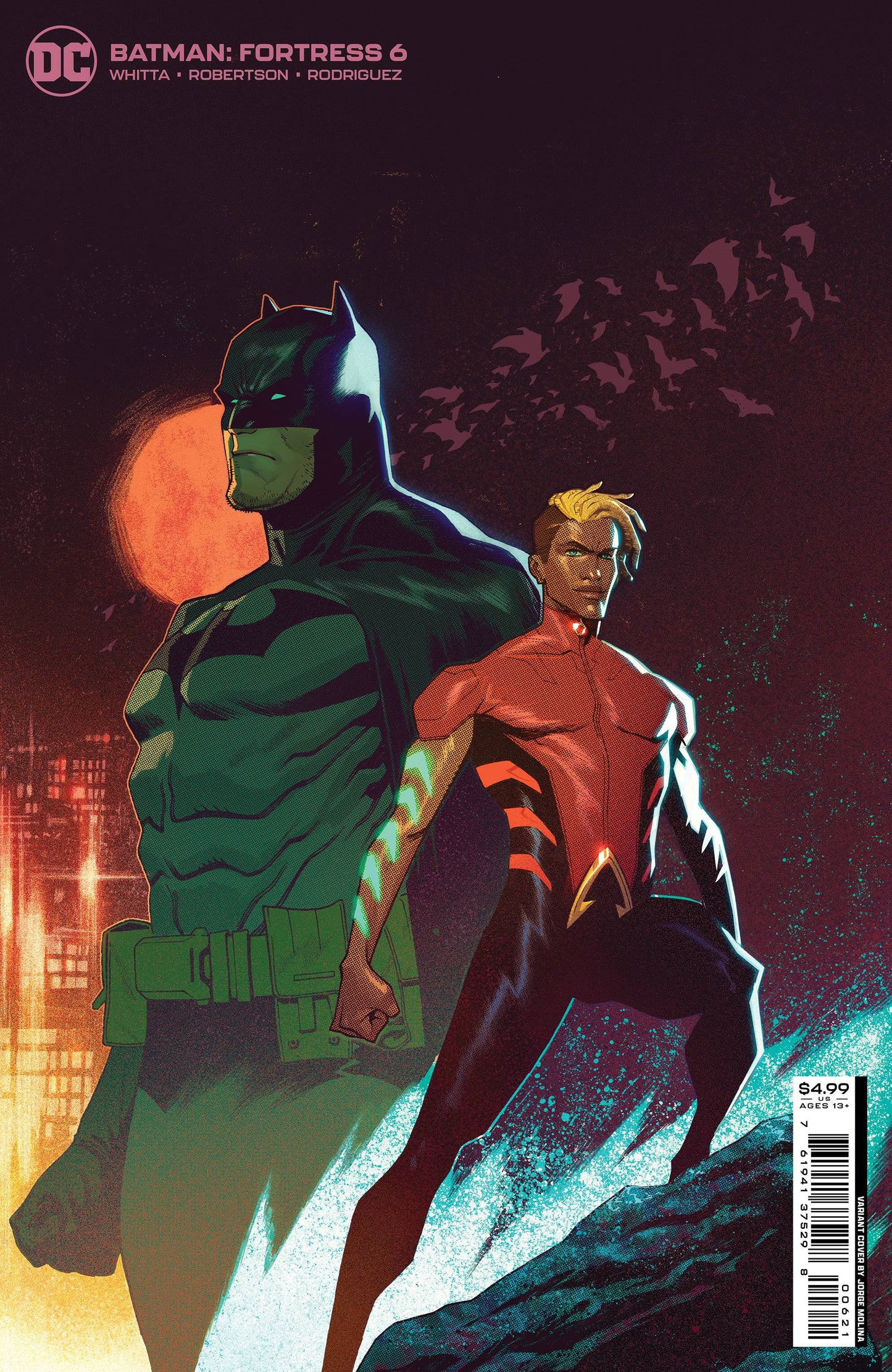 BATMAN FORTRESS #6 CARD STOCK VARIANT