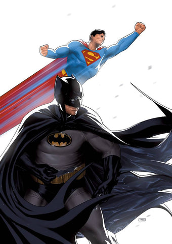 BATMAN SUPERMAN: WORLD'S FINEST #8 CARD STOCK VARIANT