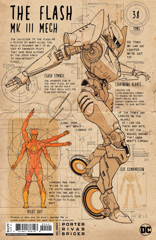 DC MECH #4 CARD STOCK VARIANT