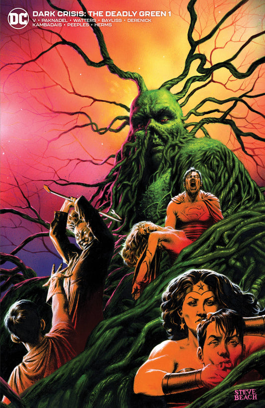 DARK CRISIS DEADLY GREEN #1 1/25 BEACH VARIANT