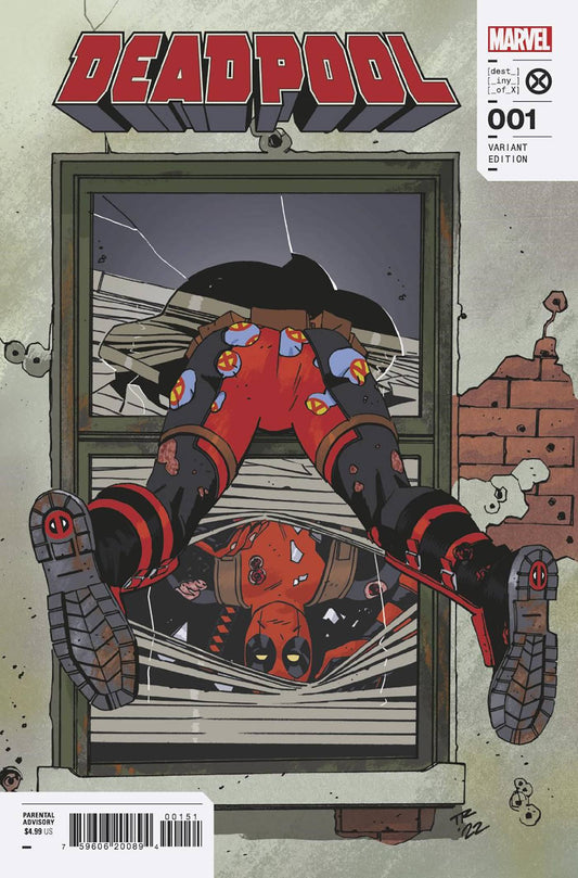 DEADPOOL (2022) #1 REILLY WINDOW SHADES VARIANT