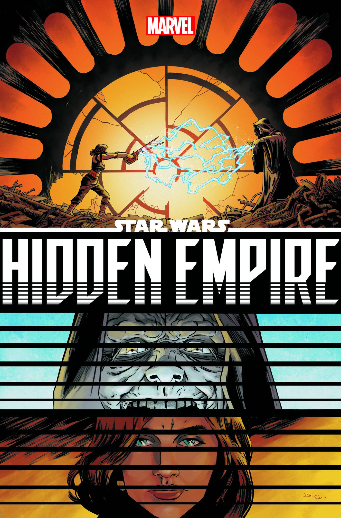 STAR WARS HIDDEN EMPIRE #1 SHALVEY BATTLE VARIANT