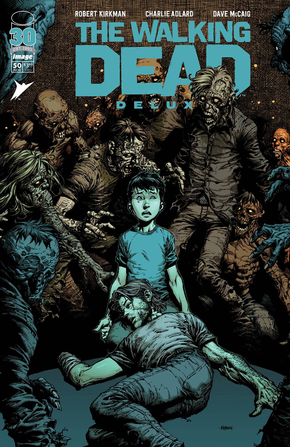 WALKING DEAD DELUXE #50 FINCH & MCCAIG