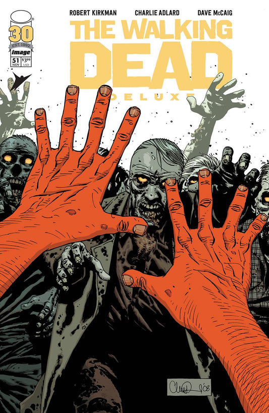 WALKING DEAD DELUXE  #51 ADLARD & MCCAIG VARIANT