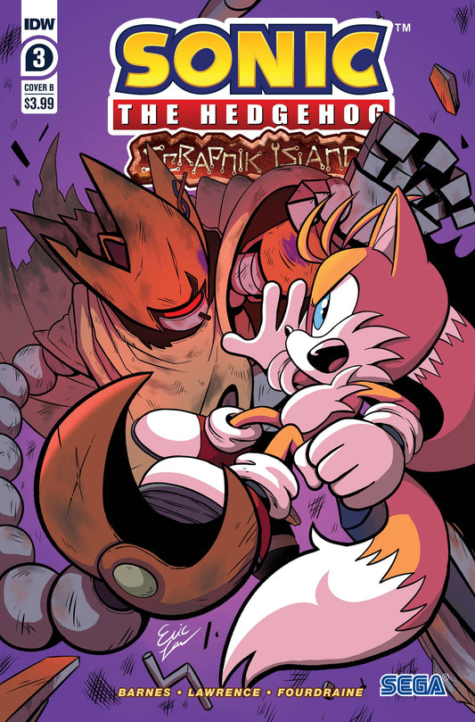 SONIC THE HEDGEHOG SCRAPNIK ISLAND #3 VARIANT