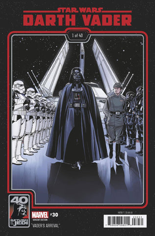 STAR WARS DARTH VADER #30 SPROUSE RETURN OF THE JEDI 40TH ANNIVERSARY VARIANT