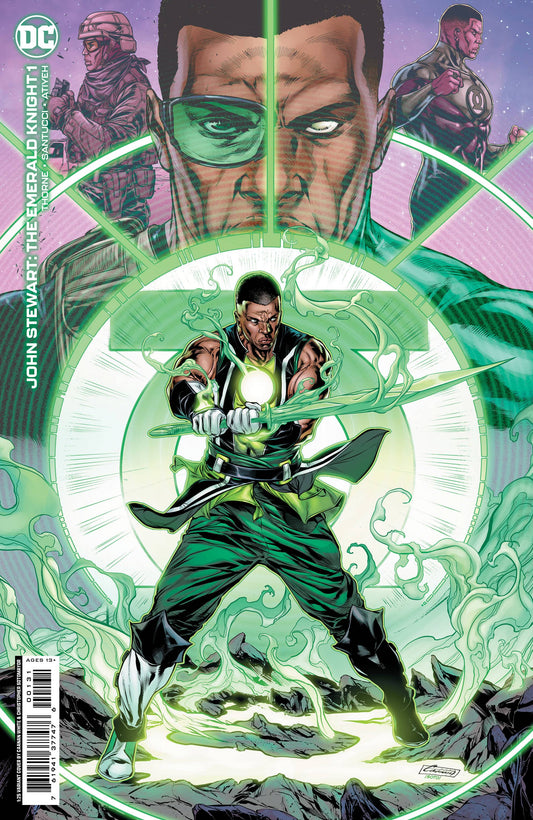 JOHN STEWART THE EMERALD KNIGHT ONE-SHOT 1/25 WHITE VARIANT