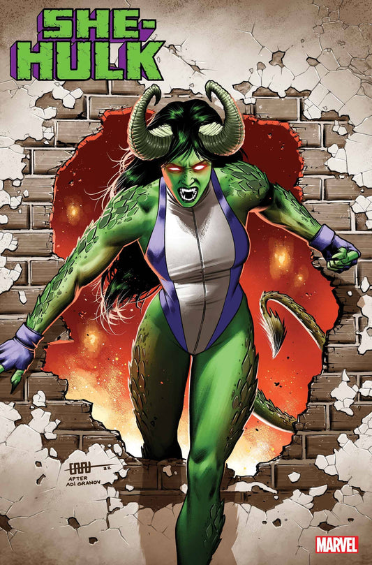 SHE-HULK (2022) #9 CAFU DEMONIZED VARIANT